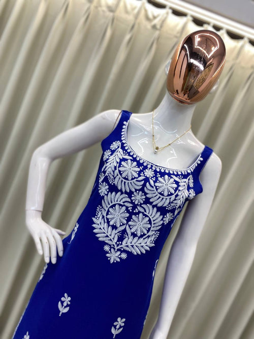 Designer Rayon Embroidered Top and Plazzo Set | Comfortable Daily & Casual Wear